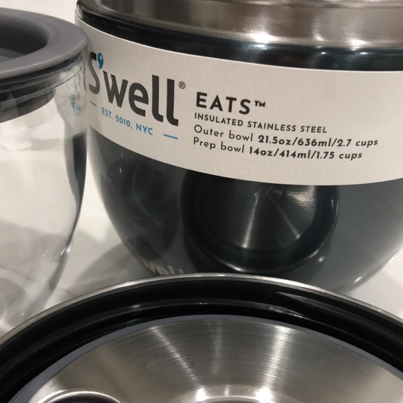 Swell Eats Insulated Stainless Steel bowl (price is for one bowl) - Picture 6 of 12
